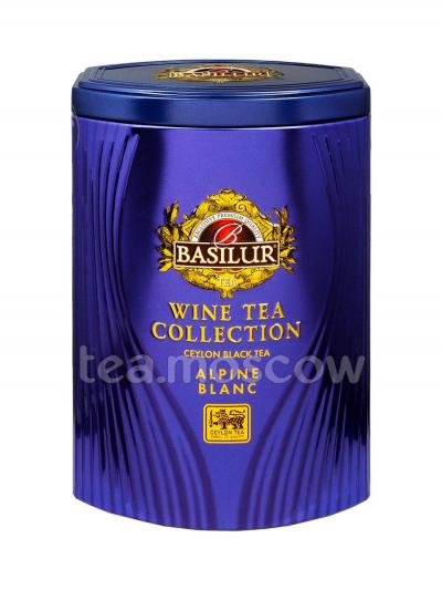 Чай Basilur Wine Tea Альпийский Бриз чёрный 75 г 