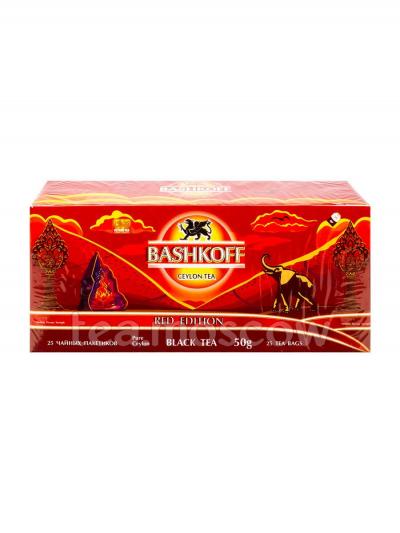 Чай Bashkoff Red Edition черный в пакетах 25 шт