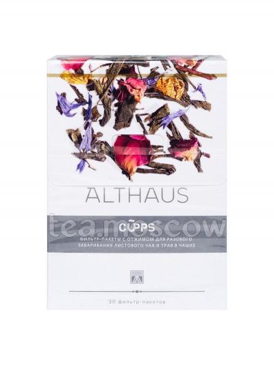 Фильтр-пакеты Althaus Cupps с отжимом для чая 30 шт