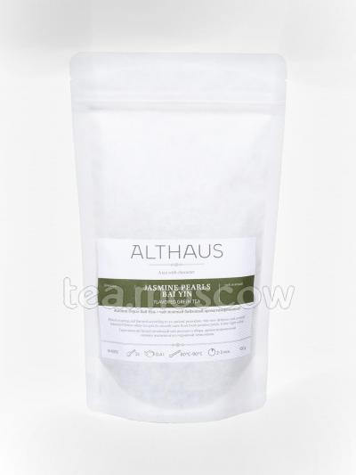 Чай Althaus листовой Jasmine Pearls Bai Yin зеленый Жасминовый жемчуг Бай Инь 100 г