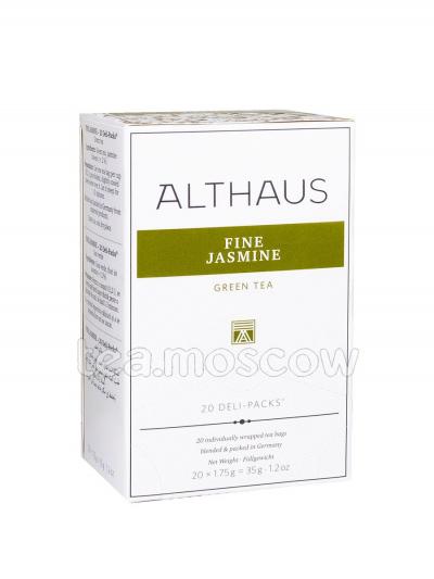 Чай Althaus Jasmin Ting Yuan/Жасмин Тинг Юань Пакетики для чашки 20шт.х1,75 гр