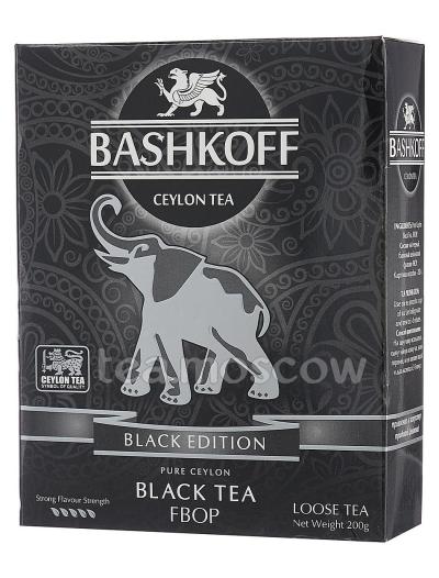 Чай Bashkoff Black Edition FBOP черный  200 г