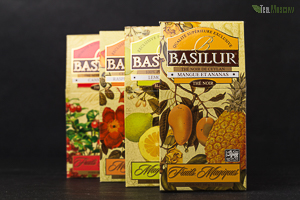 Чай Basilur Wine Tea Ягодная Серенада чёрный 75 г 