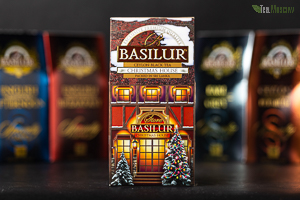 Чай Basilur Wine Tea Ягодная Серенада чёрный 75 г 